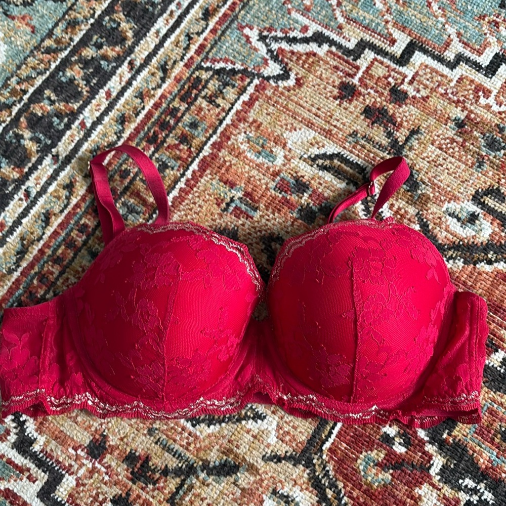 Red Victoria’s Secret Bra